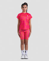 Orange X Pink Biker Short