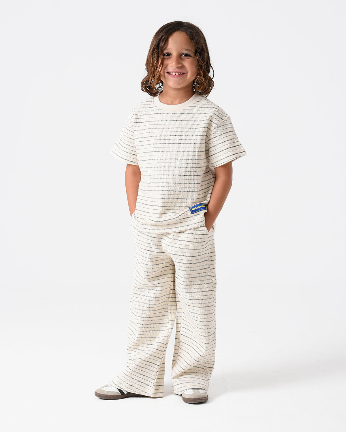Off White Jacquard Vibe Set