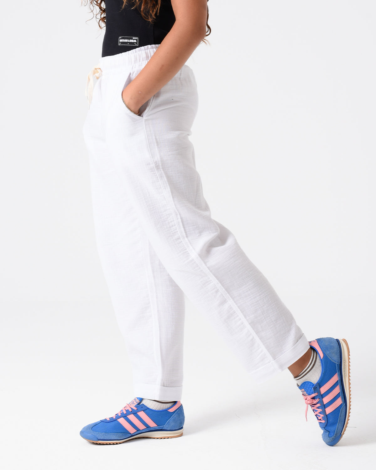 White Coastline Pant