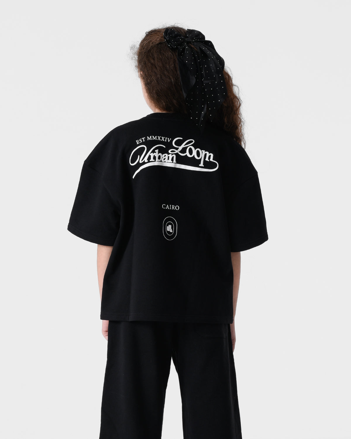 Black UL Boxy Tee