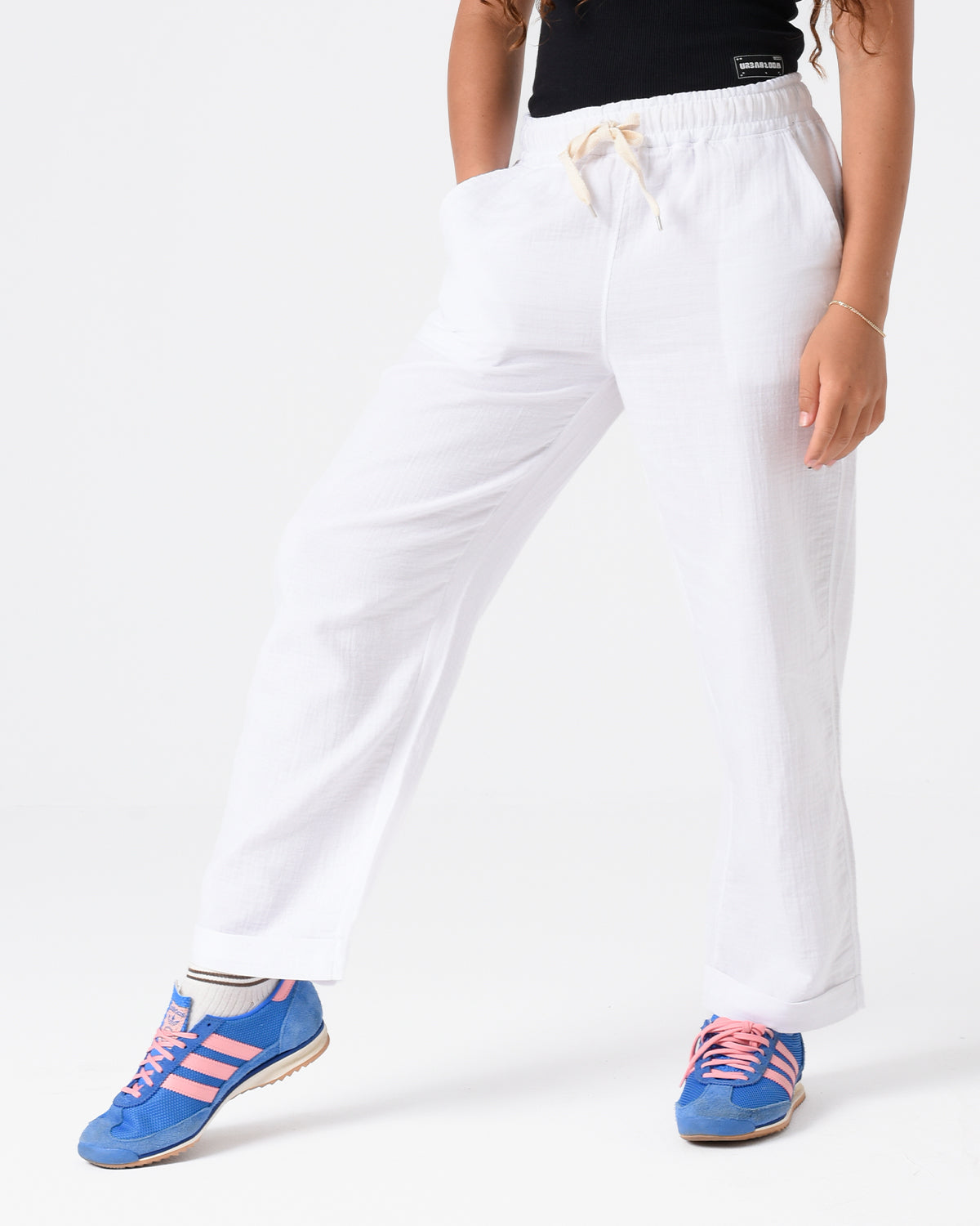 White Coastline Pant