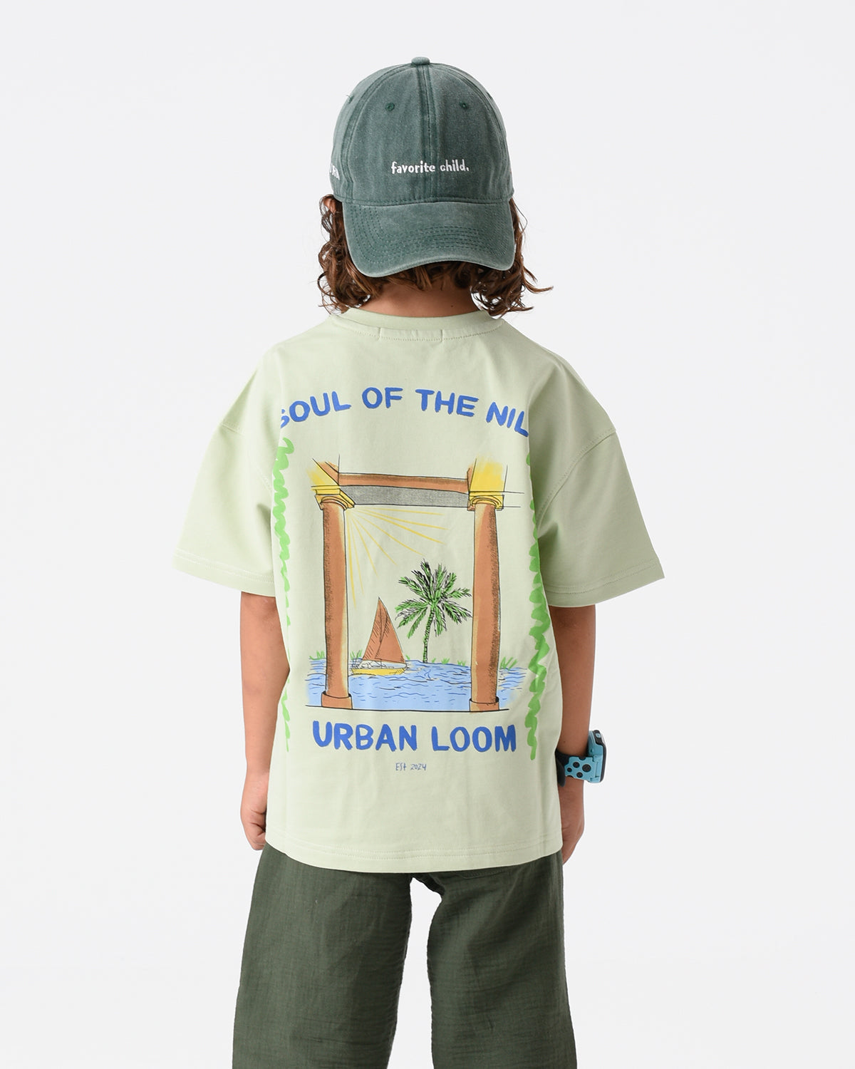 Dusty Mint Nile Soul Tee
