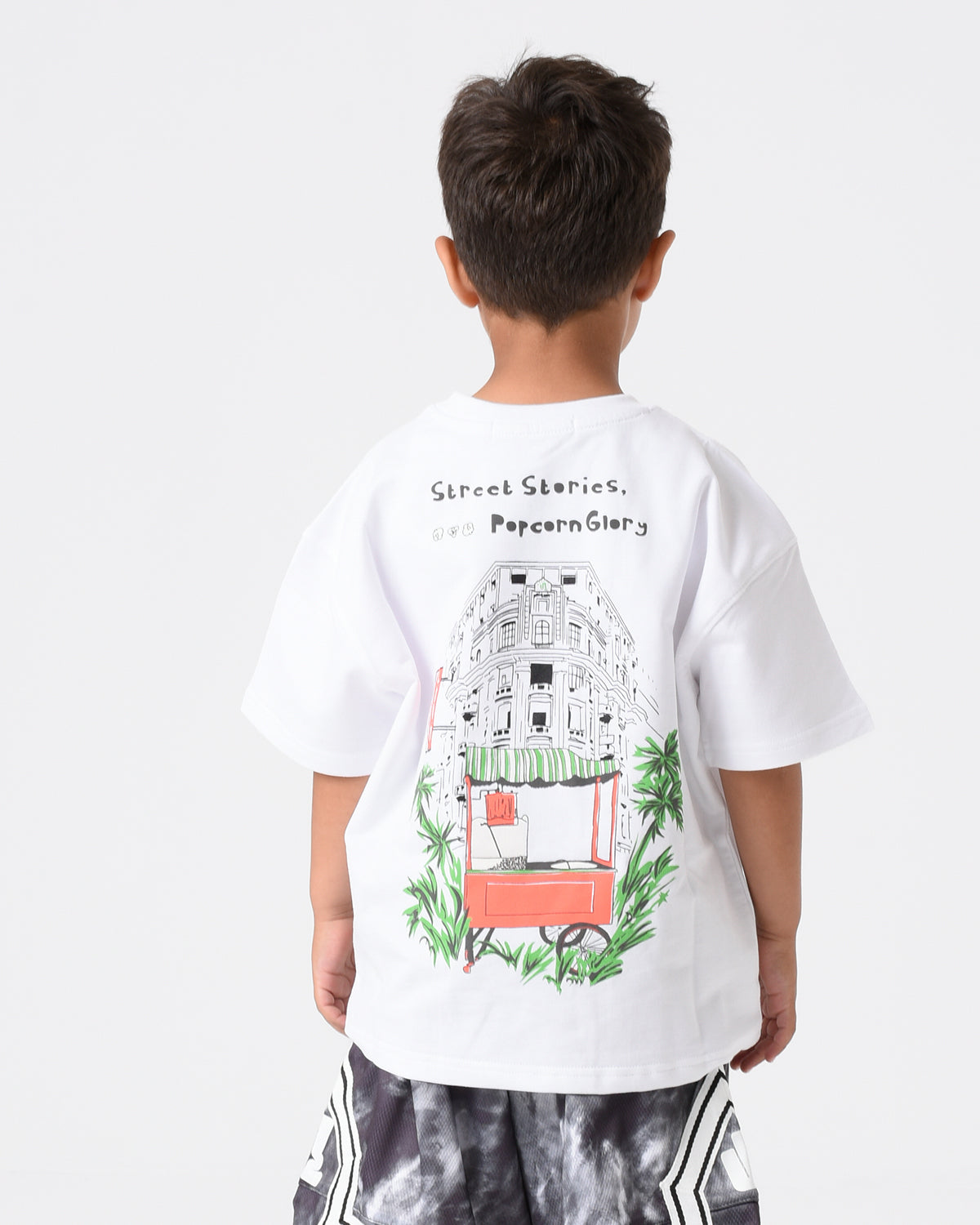 Off White Popcorn Glory Tee