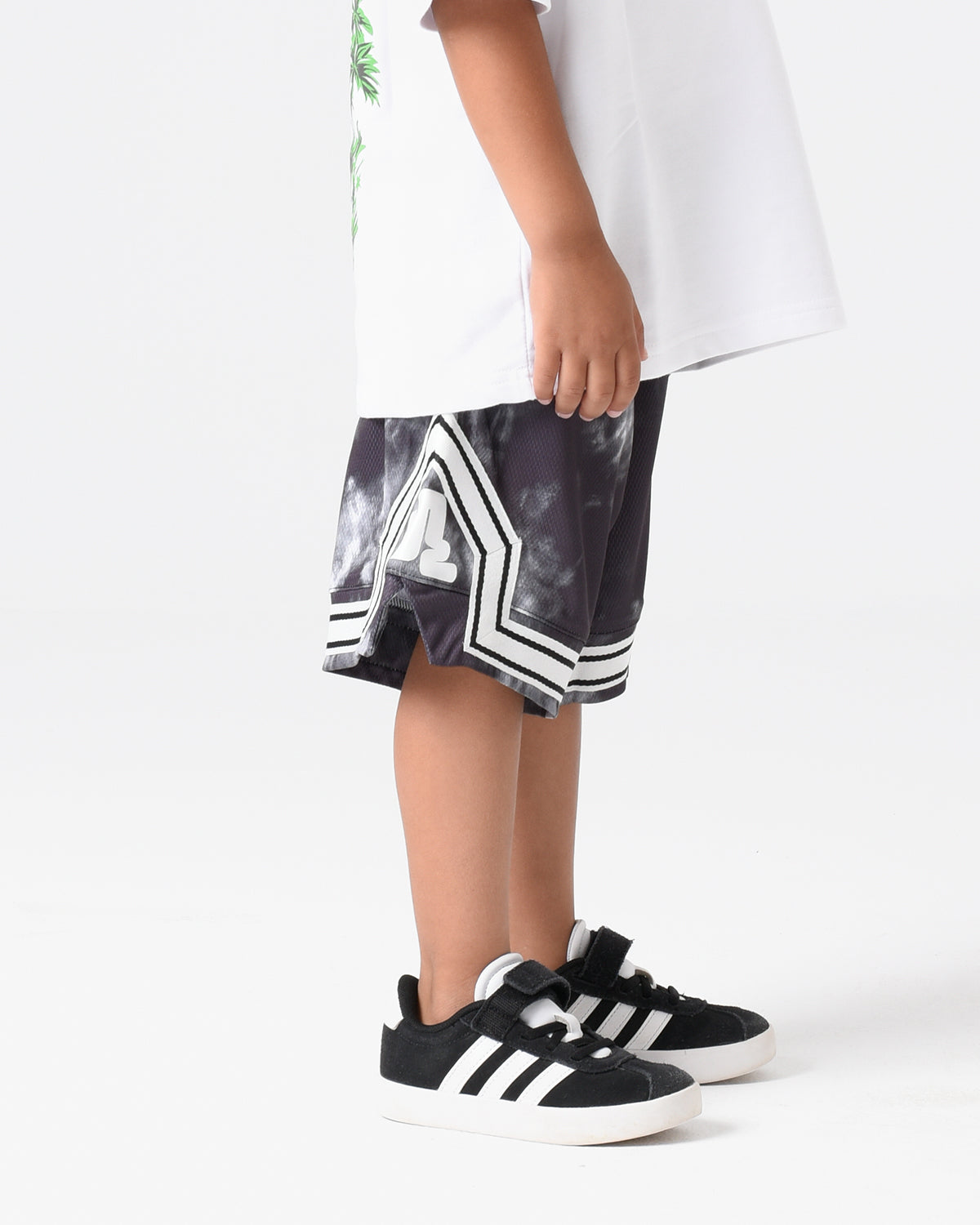Dark Smoke Basketball Short