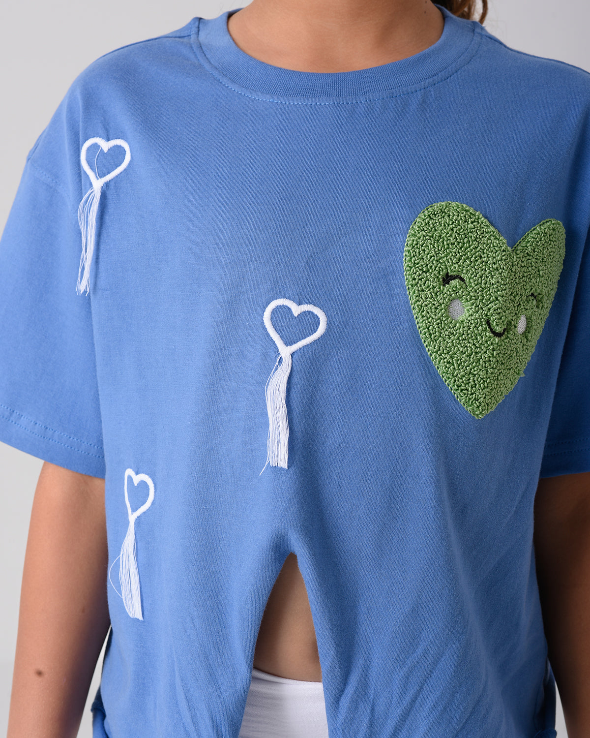 Blue Heartbeat Crop