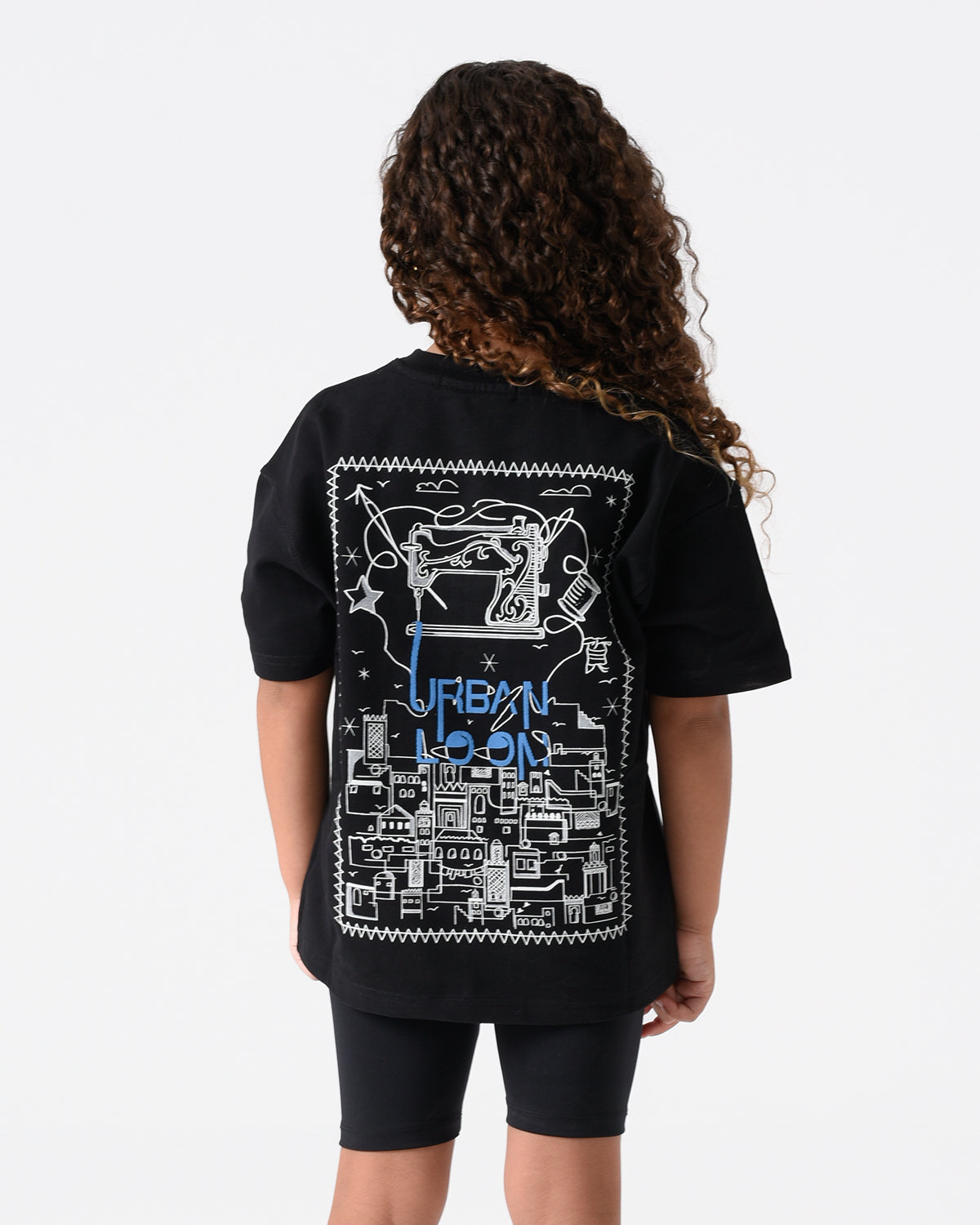 Black Urban Machine Tee