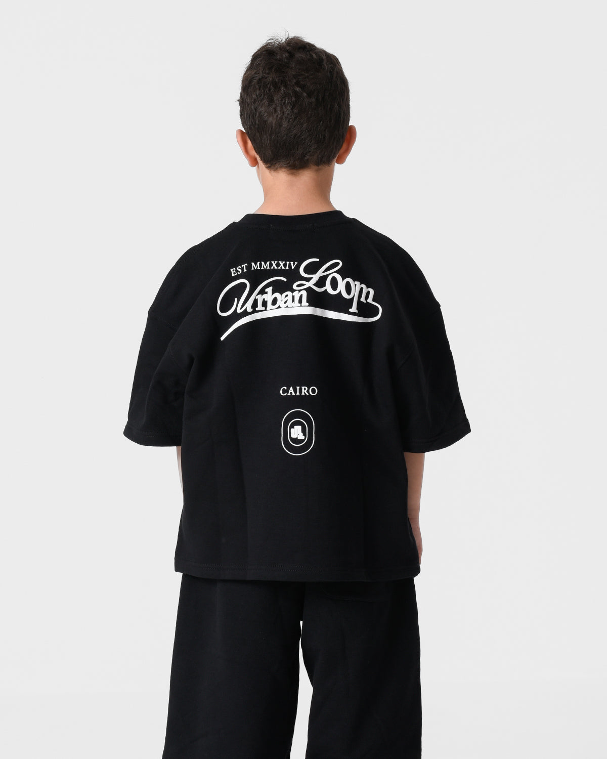 Black UL Boxy Tee