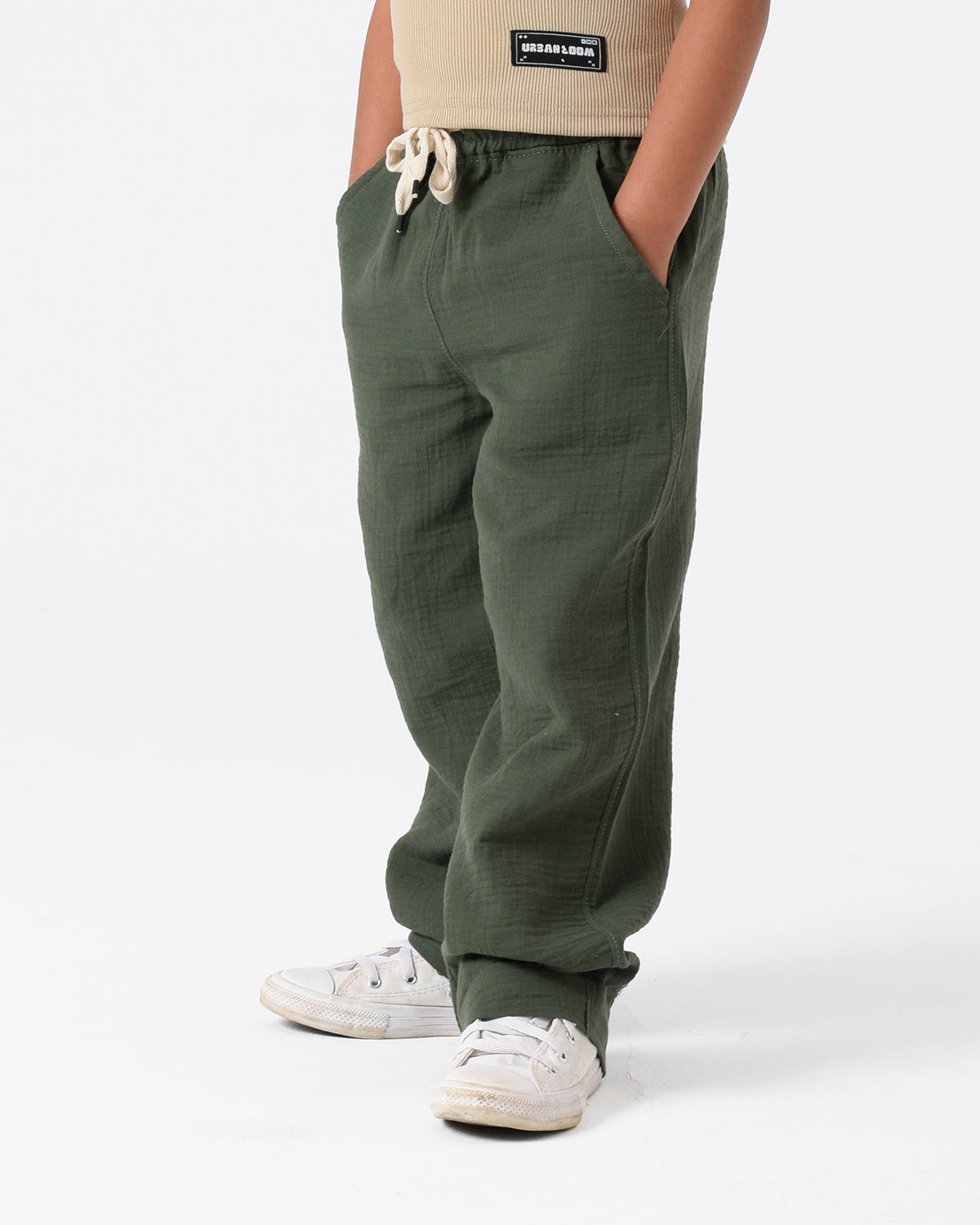 Olive Coastline Pant