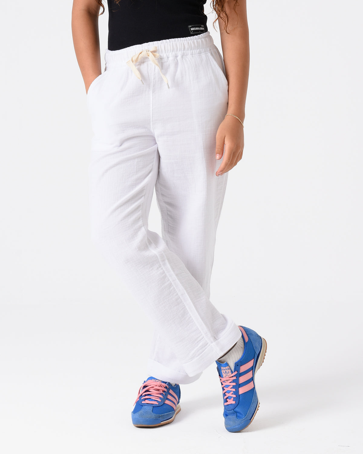 White Coastline Pant