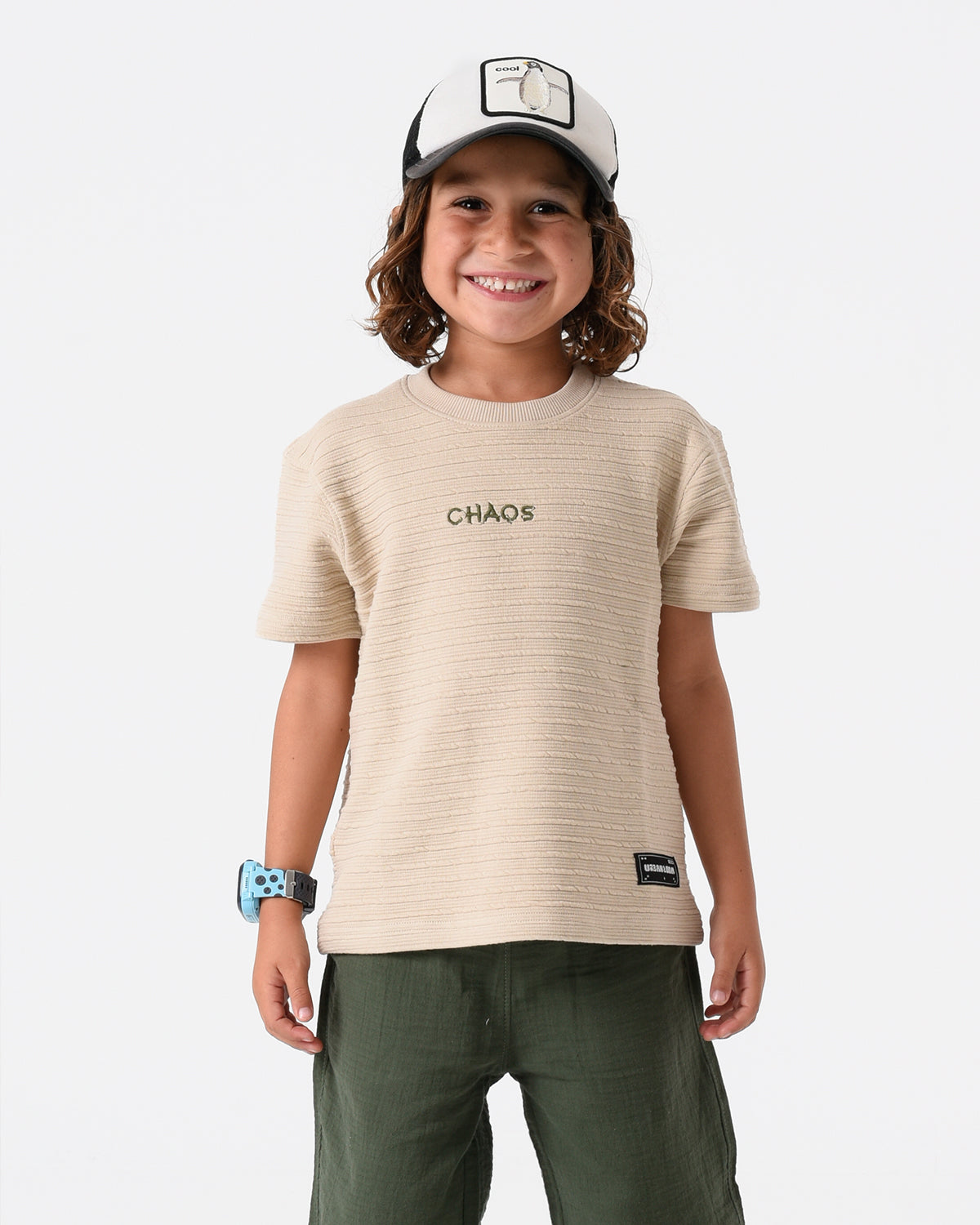 Beige Chaos Tee