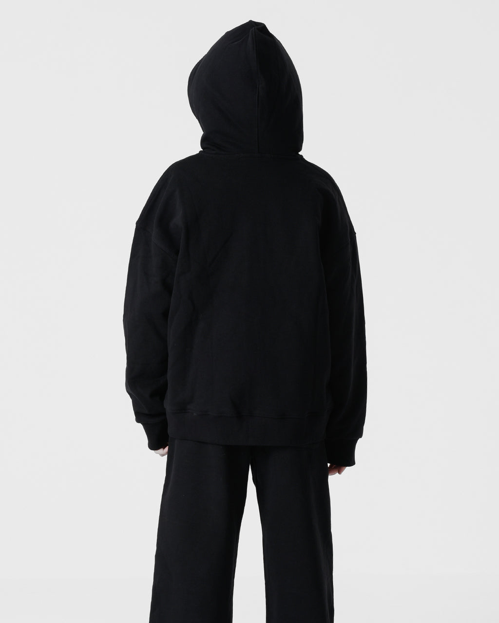 Black UL Zip-Up Hoodie