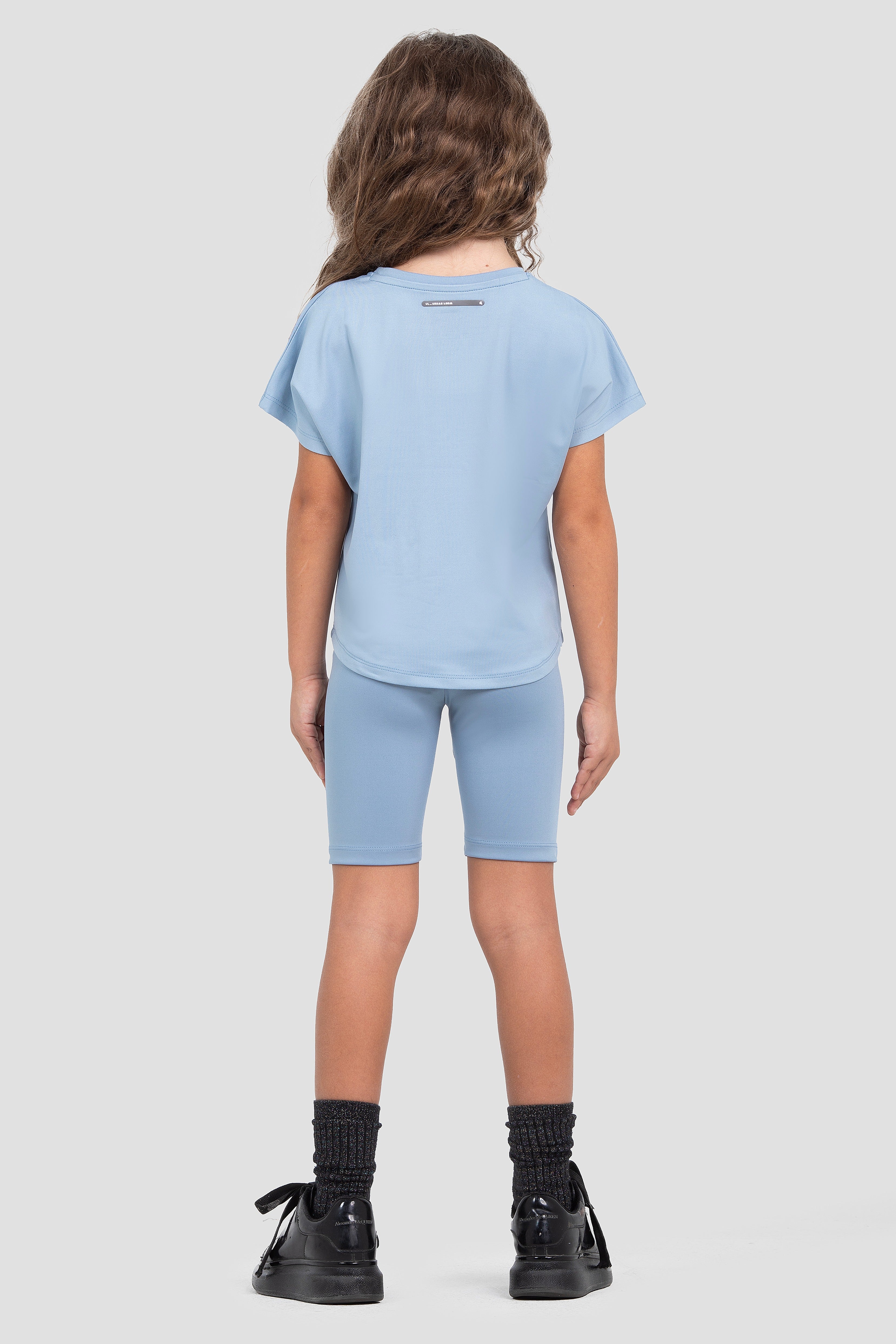 Teal Blue Dri-fit Girls' T-shirt