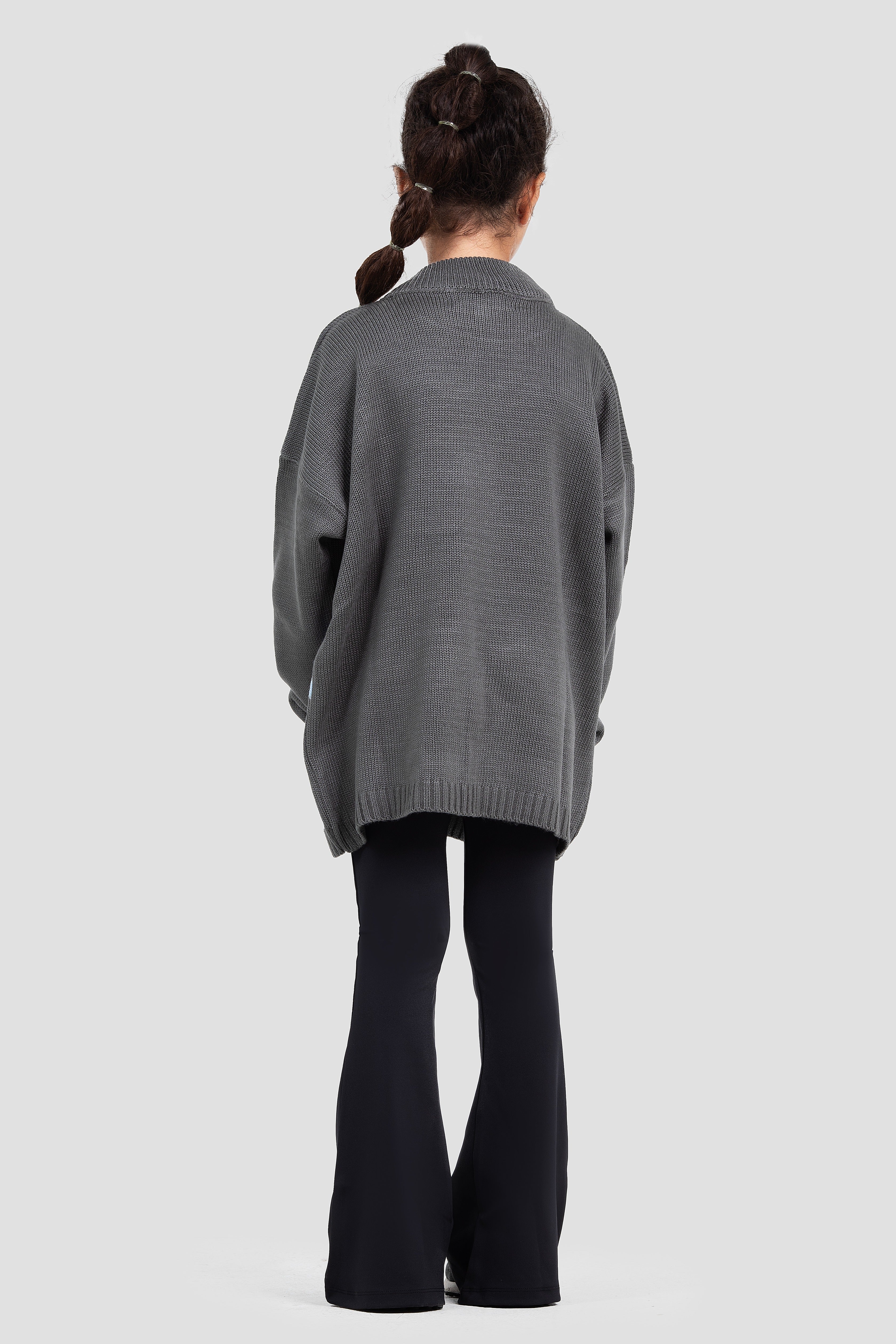 Waves Grey Knit Jumper