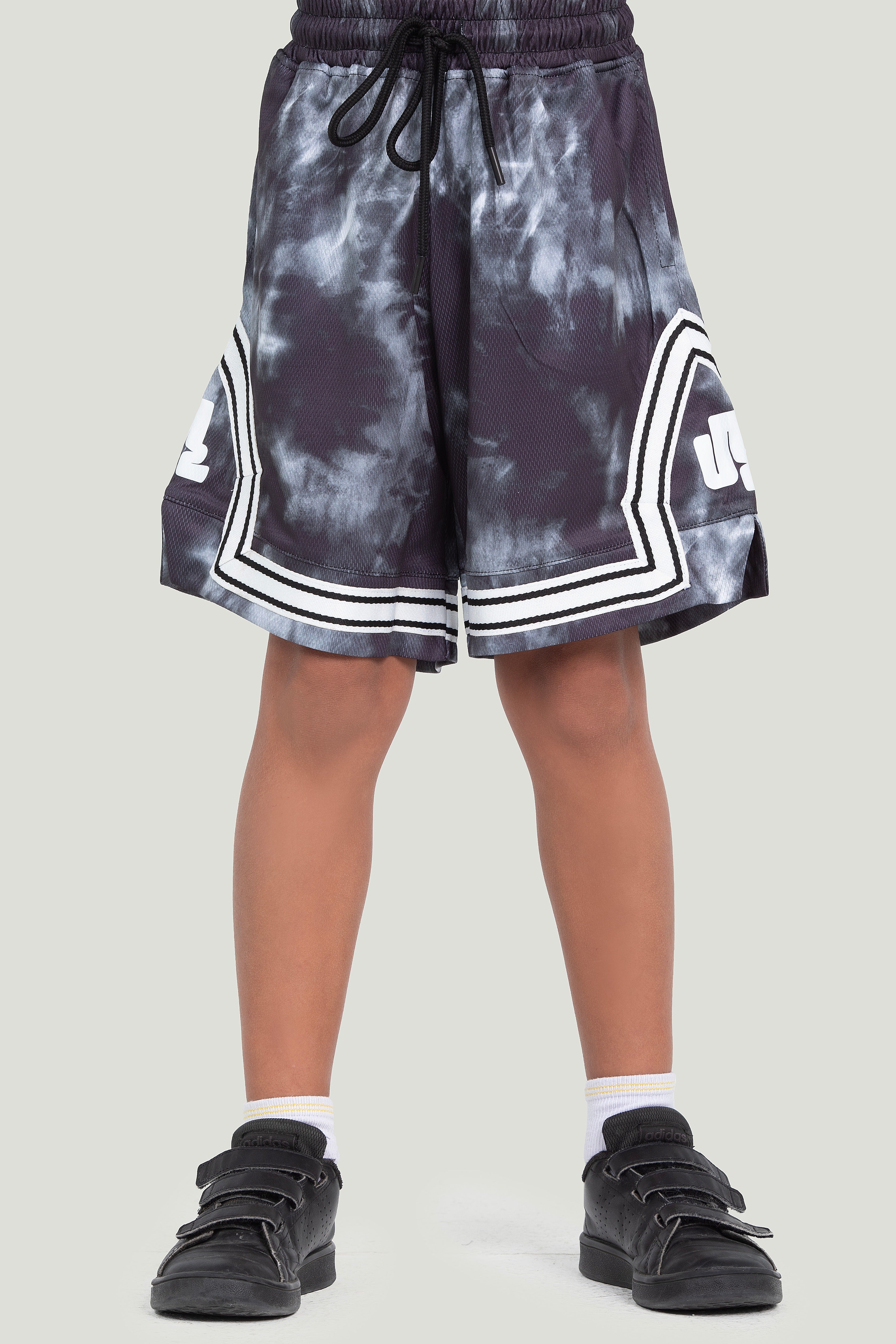 Dark Smoke Basketball Short