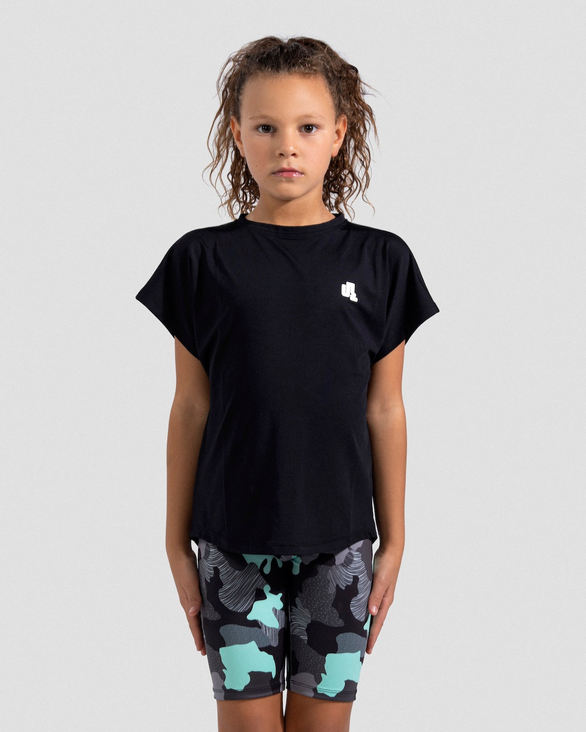 Black Dri-fit Girls' T-shirt