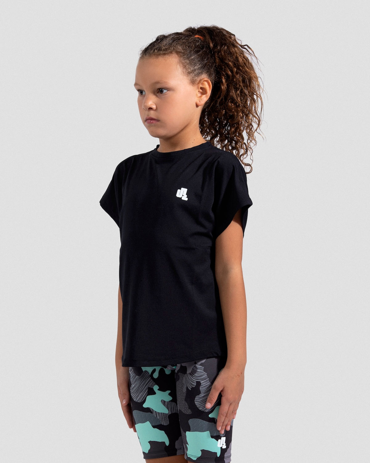 Black Dri-fit Girls' T-shirt