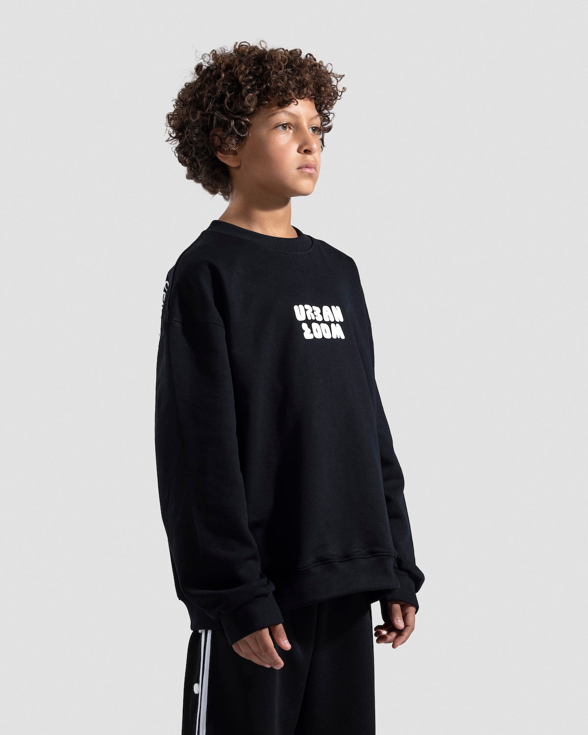 Cairo Black Crewneck