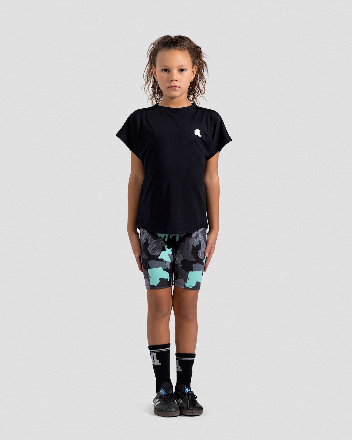 Mint Army Biker Short