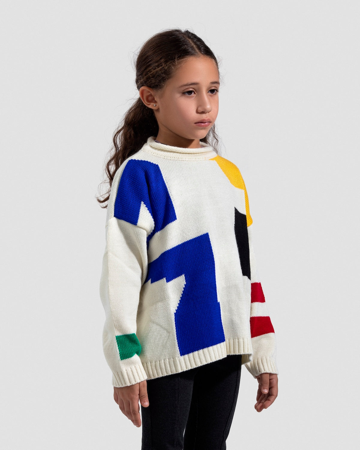 Offwhite Striking Knit Jumper