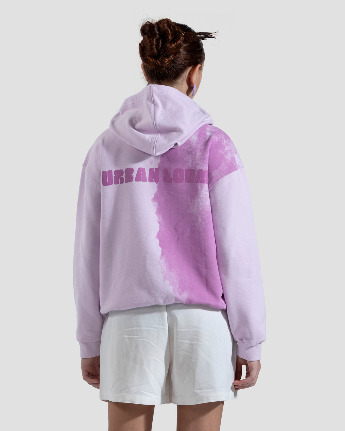 Paint Brush Lavender Hoodie