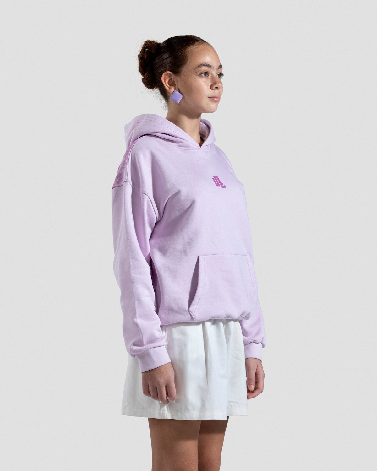 Paint Brush Lavender Hoodie