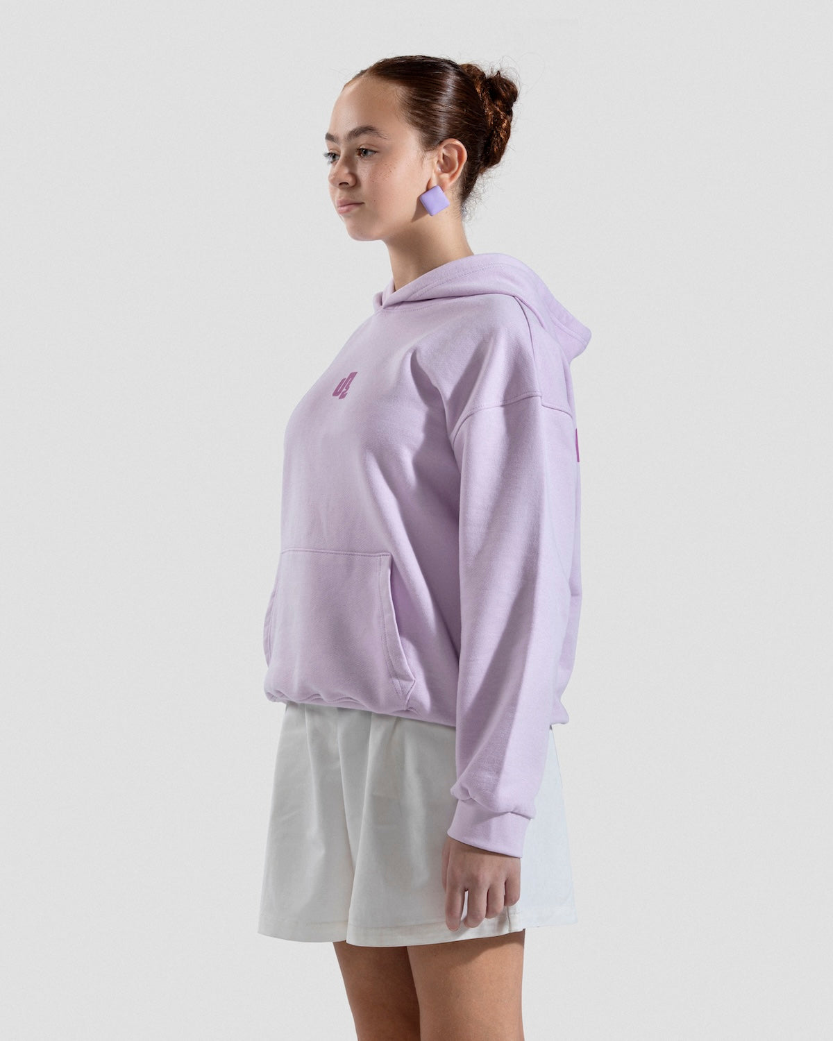 Paint Brush Lavender Hoodie