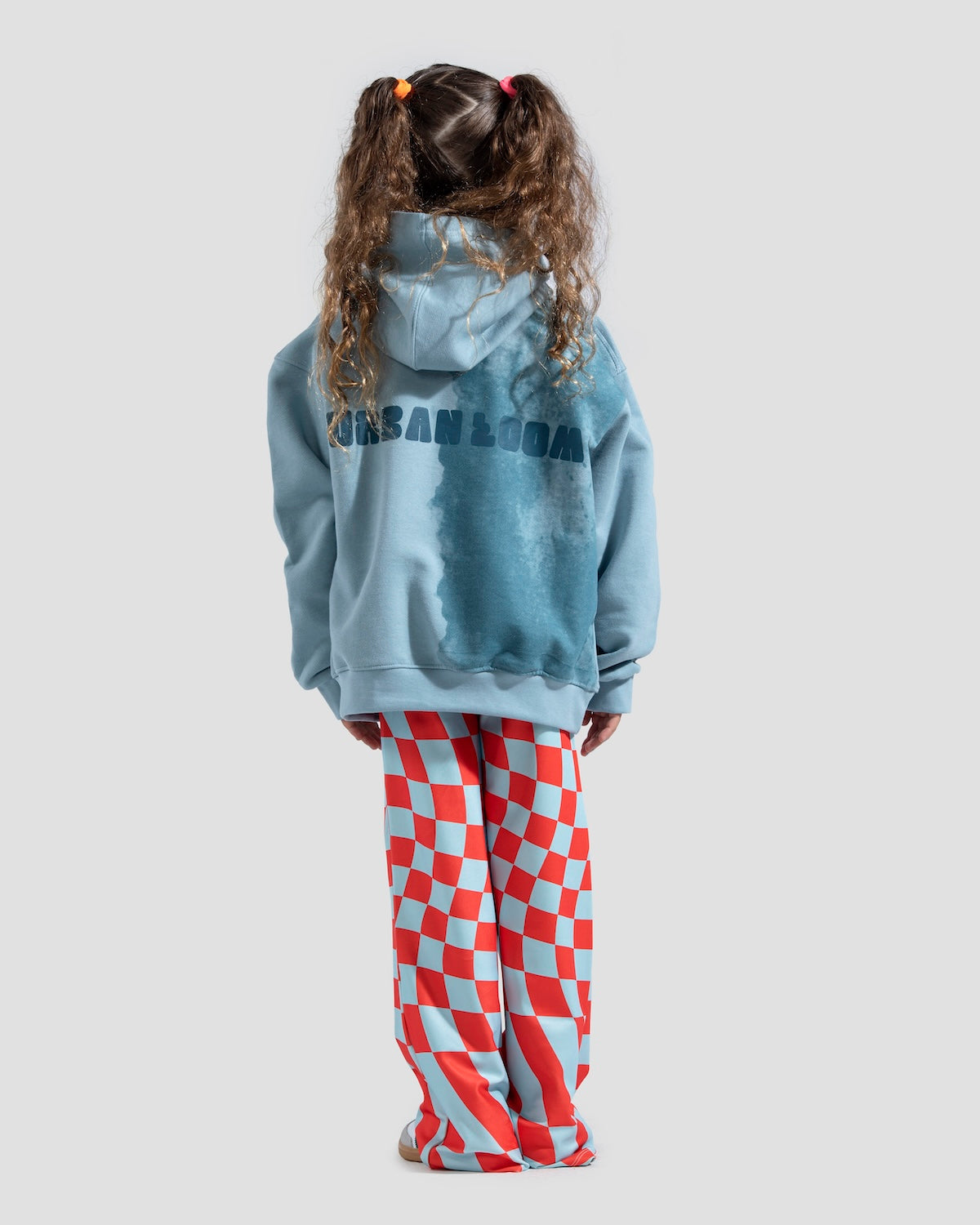 Paint Brush Teal Blue Hoodie