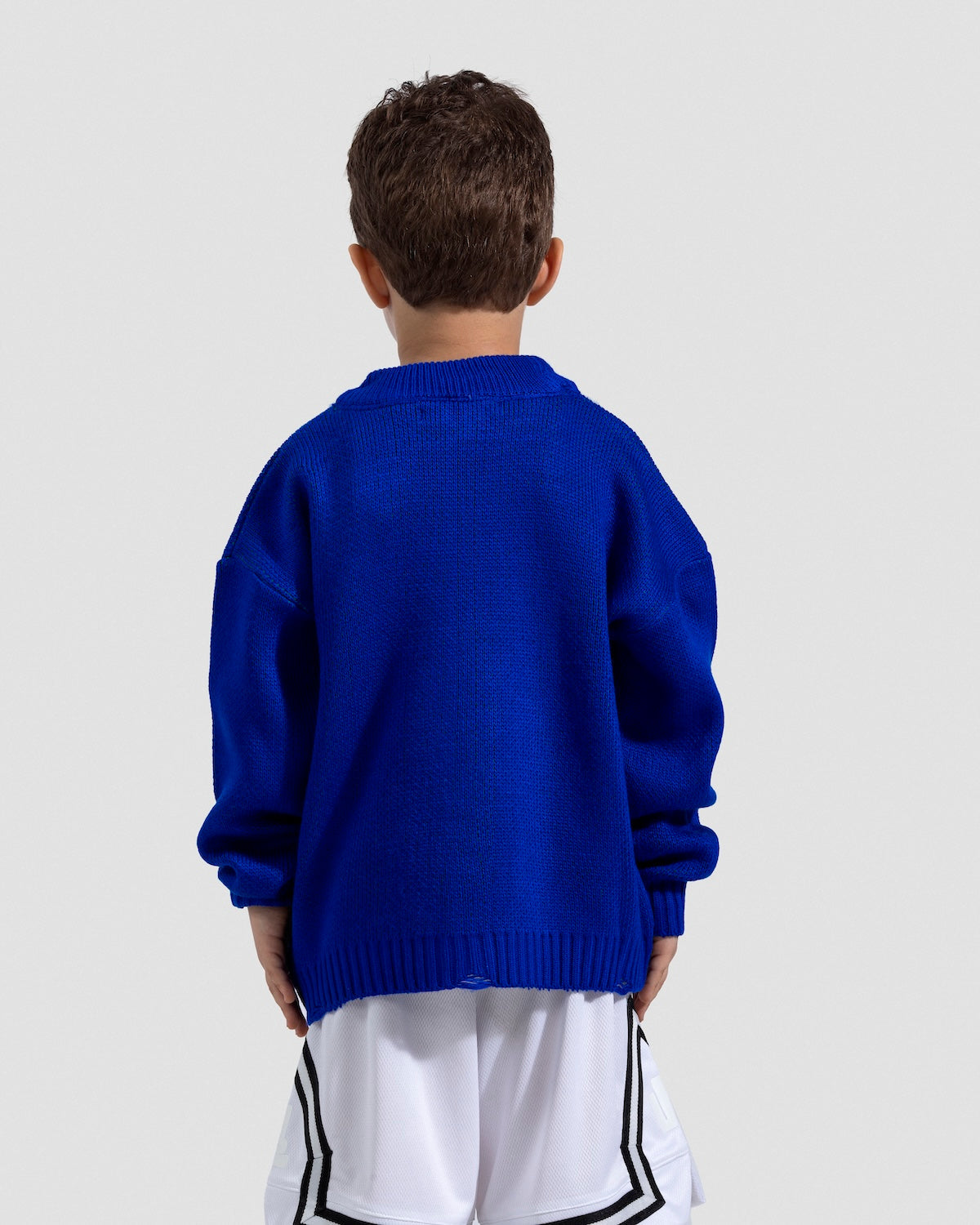 Why Blue Knit Jumper