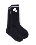 PACK OF 2 BLACK NECK SOCKS